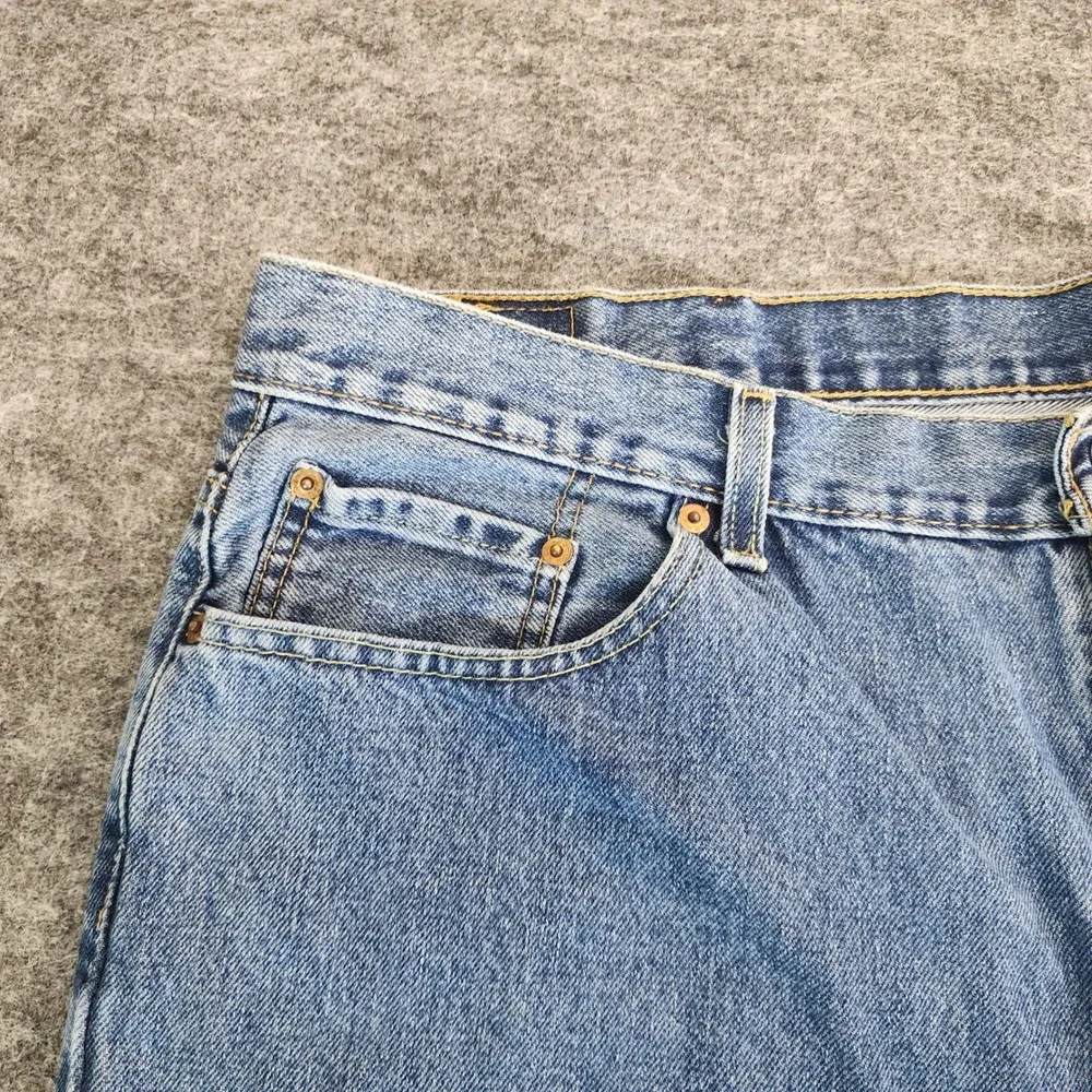 Levis 550‎ Jeans Mens 42 X 31 Blue Denim Relaxed Fit Tapered Cowboy Casual